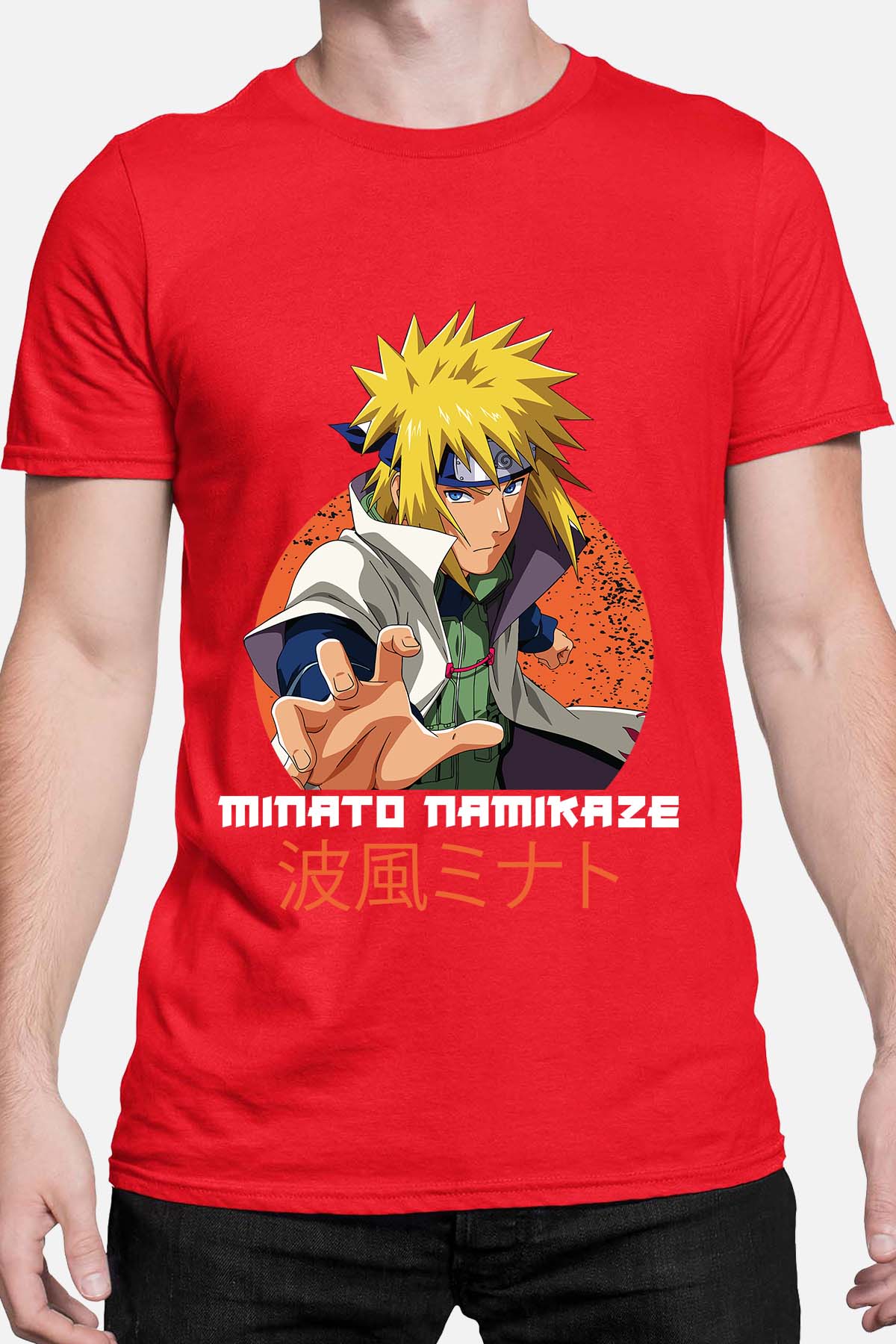 COULEUR:Rouge|T-shirt Homme | model naruto Rouge