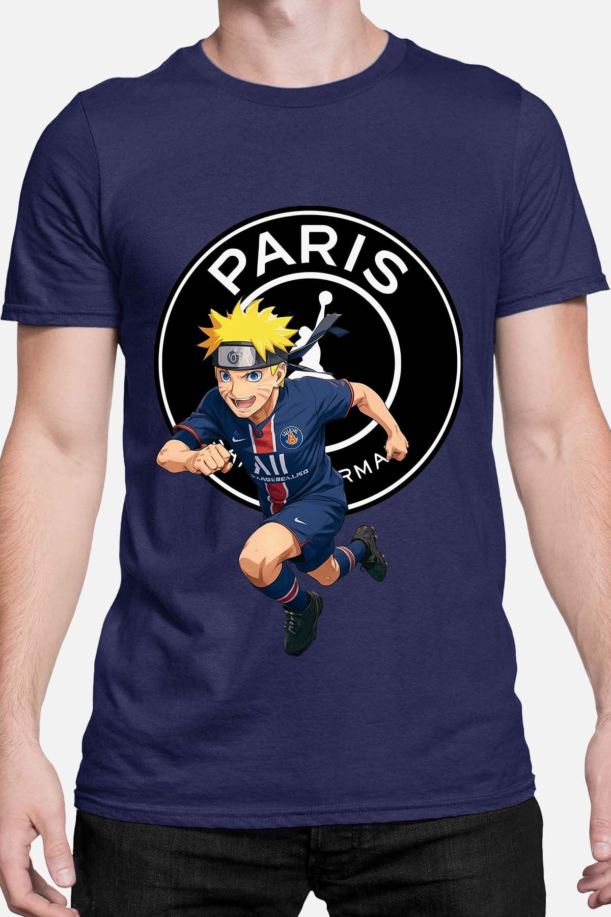 COULEUR:Marine|T-shirt Homme | narut psg Marine
