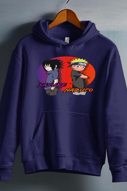 COULEUR:Marine|Sweat Capuche Homme | naruto sasuke Mesa Marine