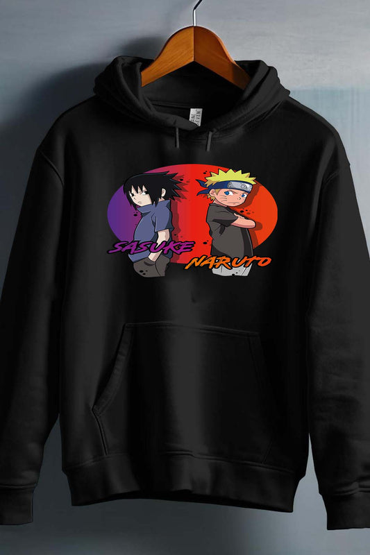 COULEUR:Noir|Sweat Capuche Homme | naruto sasuke Mesa Noir