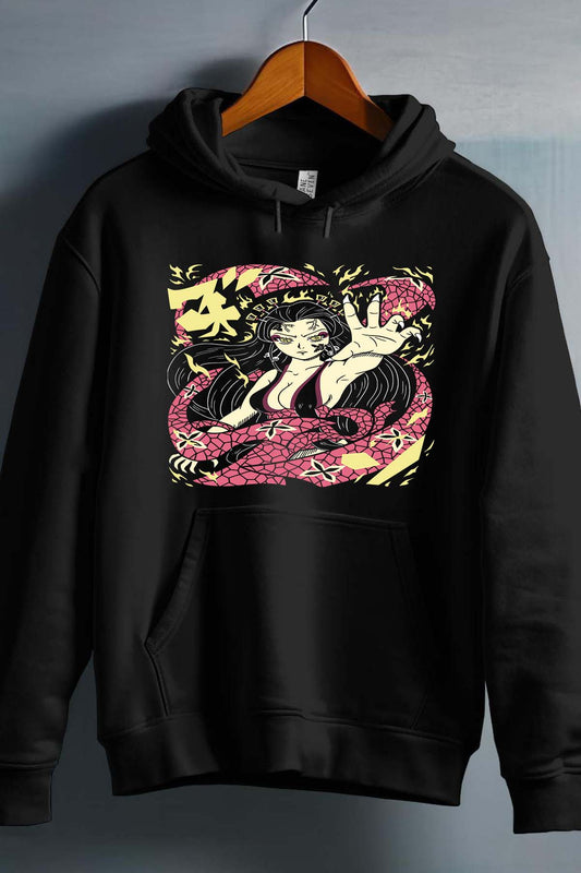 COULEUR:Noir|Sweat Capuche Garçon | nezuko demon 01A Noir