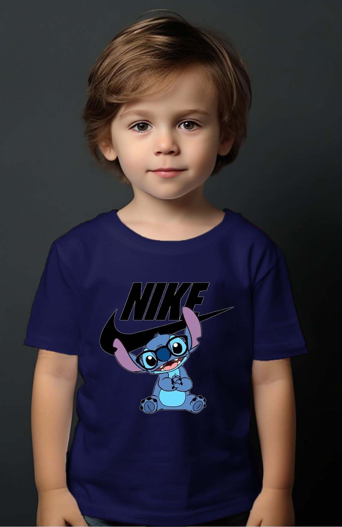 COULEUR:Marine|T-shirt Garçon | nike stich lunette Marine