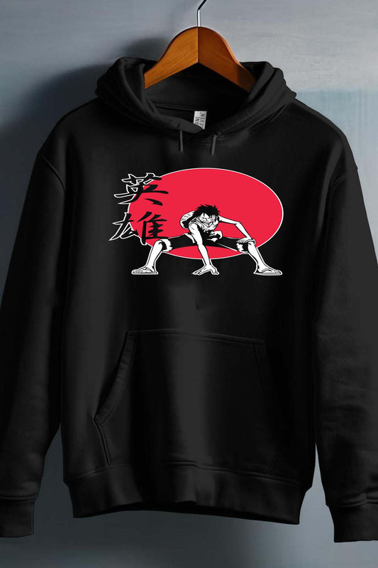 COULEUR:Noir|Sweat Capuche Homme | one P rond Red Noir