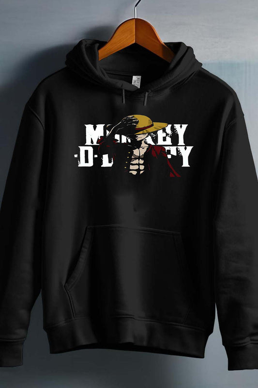 COULEUR:Noir|Sweat Capuche Homme | one piece chapeau Noir