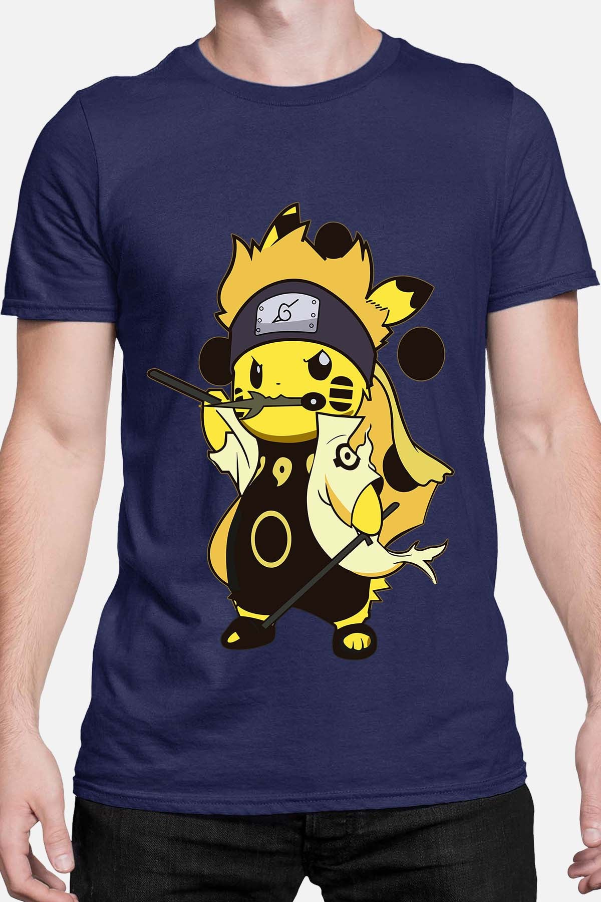 COULEUR:Marine|T-shirt Homme | pikaNaru Marine