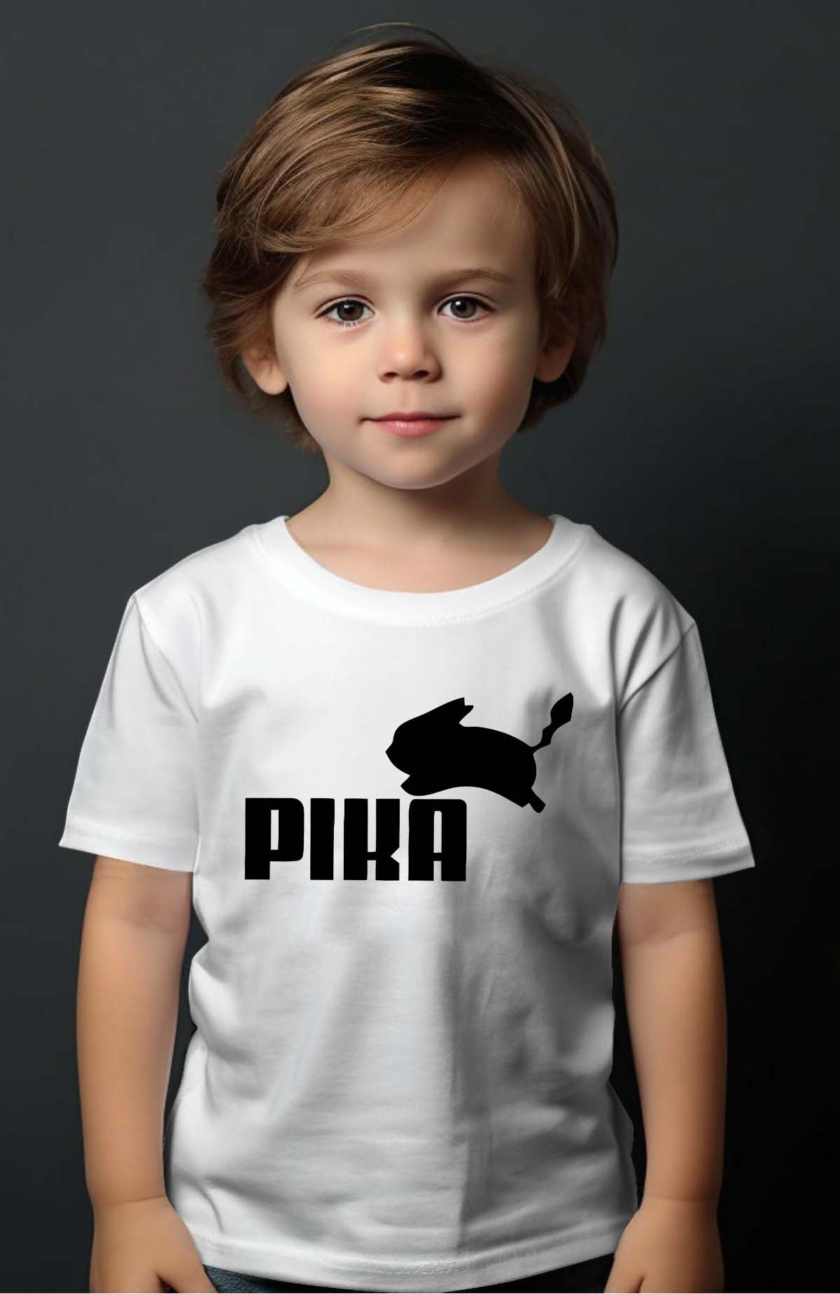 COULEUR:Blanc|T-shirt Garçon | pika Blanc