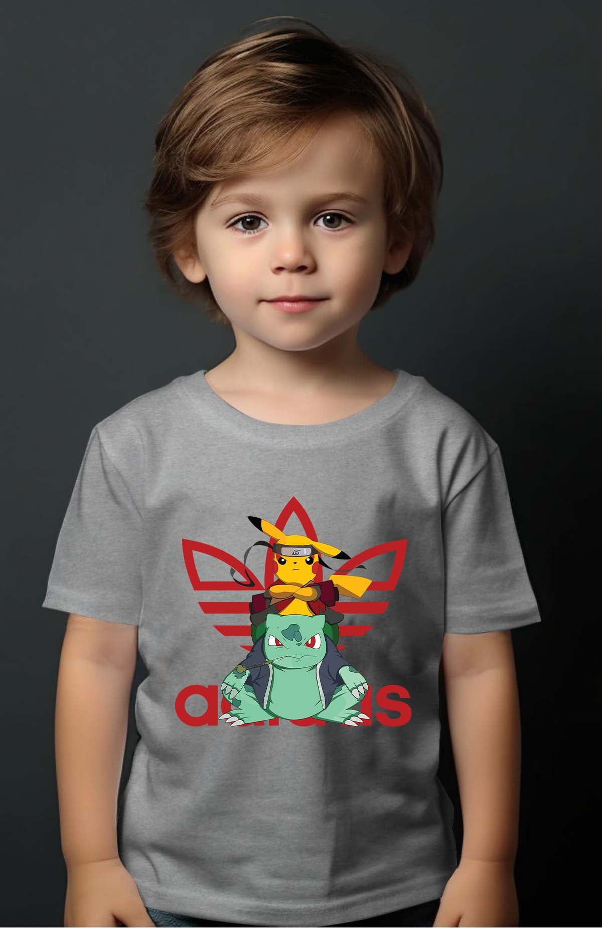 COULEUR:Gris|T-shirt Garçon | pika cie Gris