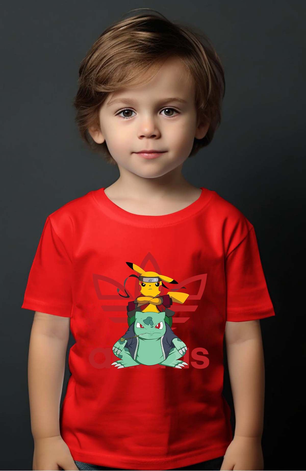 COULEUR:Rouge|T-shirt Garçon | pika cie Rouge