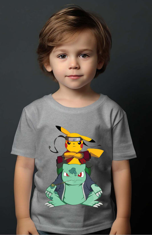 COULEUR:Gris|T-shirt Garçon | pika et compagnie Gris