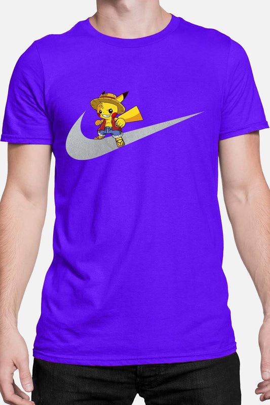 COULEUR:Bleu Roi|T-shirt Homme | pikaone P nike Bleu Roi