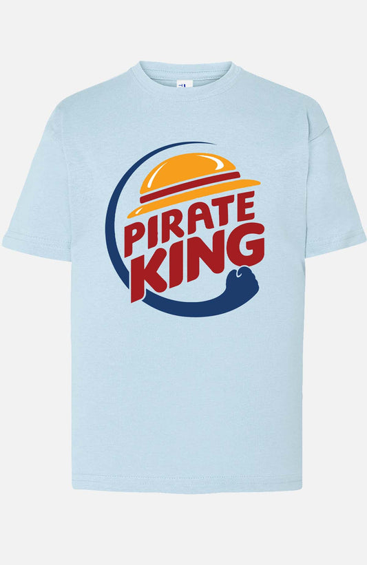 COULEUR:Bleu Ciel|T-shirt Garçon | pirate king Bleu Ciel