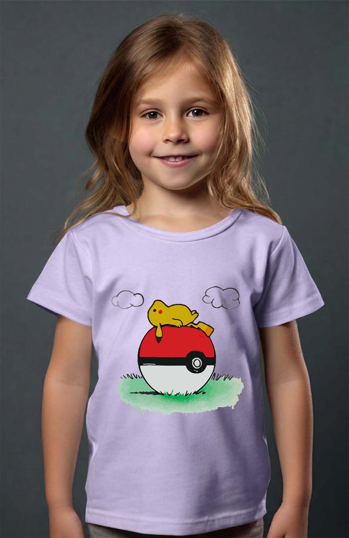 COULEUR:Violet|T-shirt Fille | pokehouse Violet
