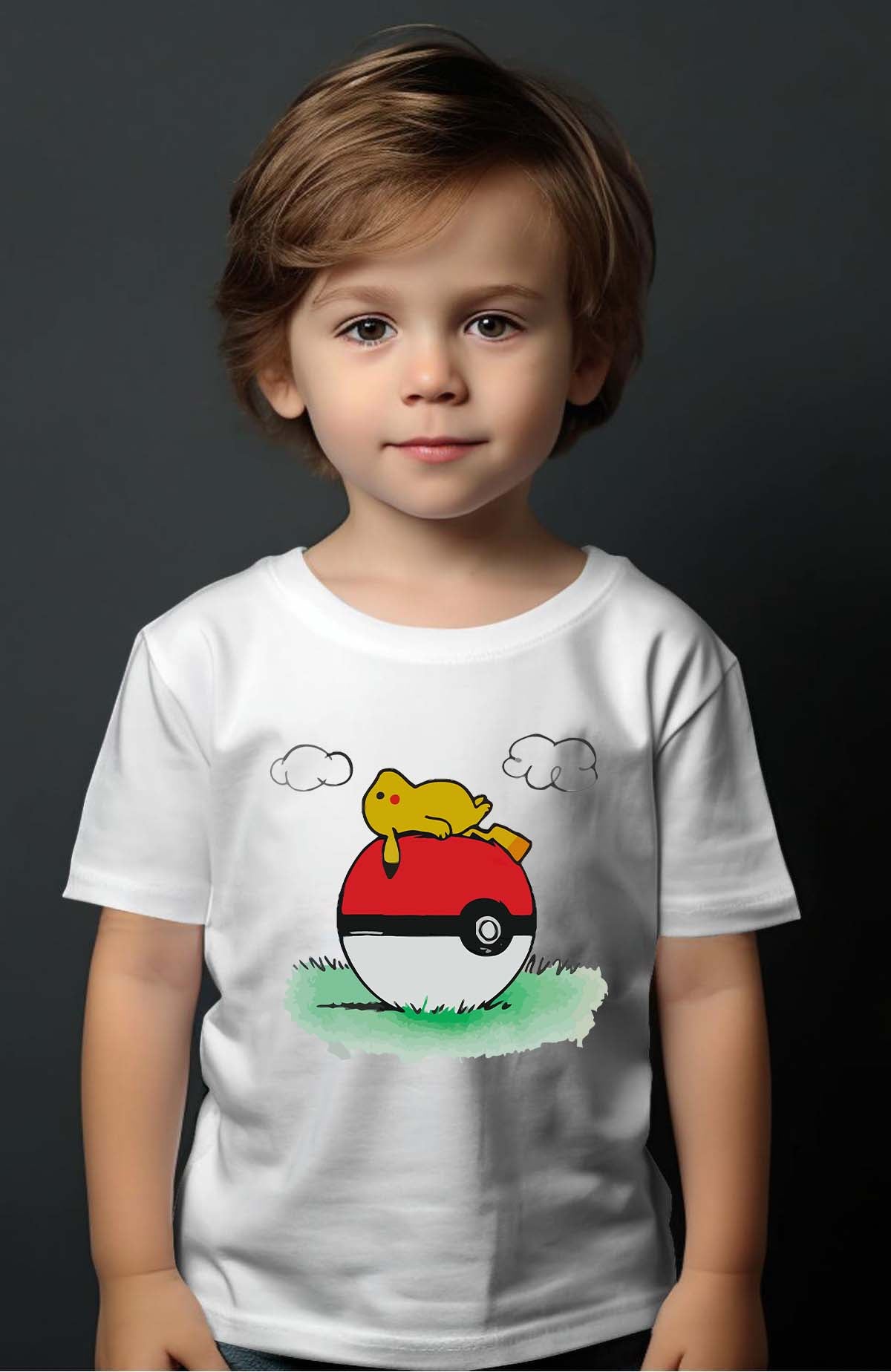COULEUR:Blanc|T-shirt Garçon | pokehouse Blanc