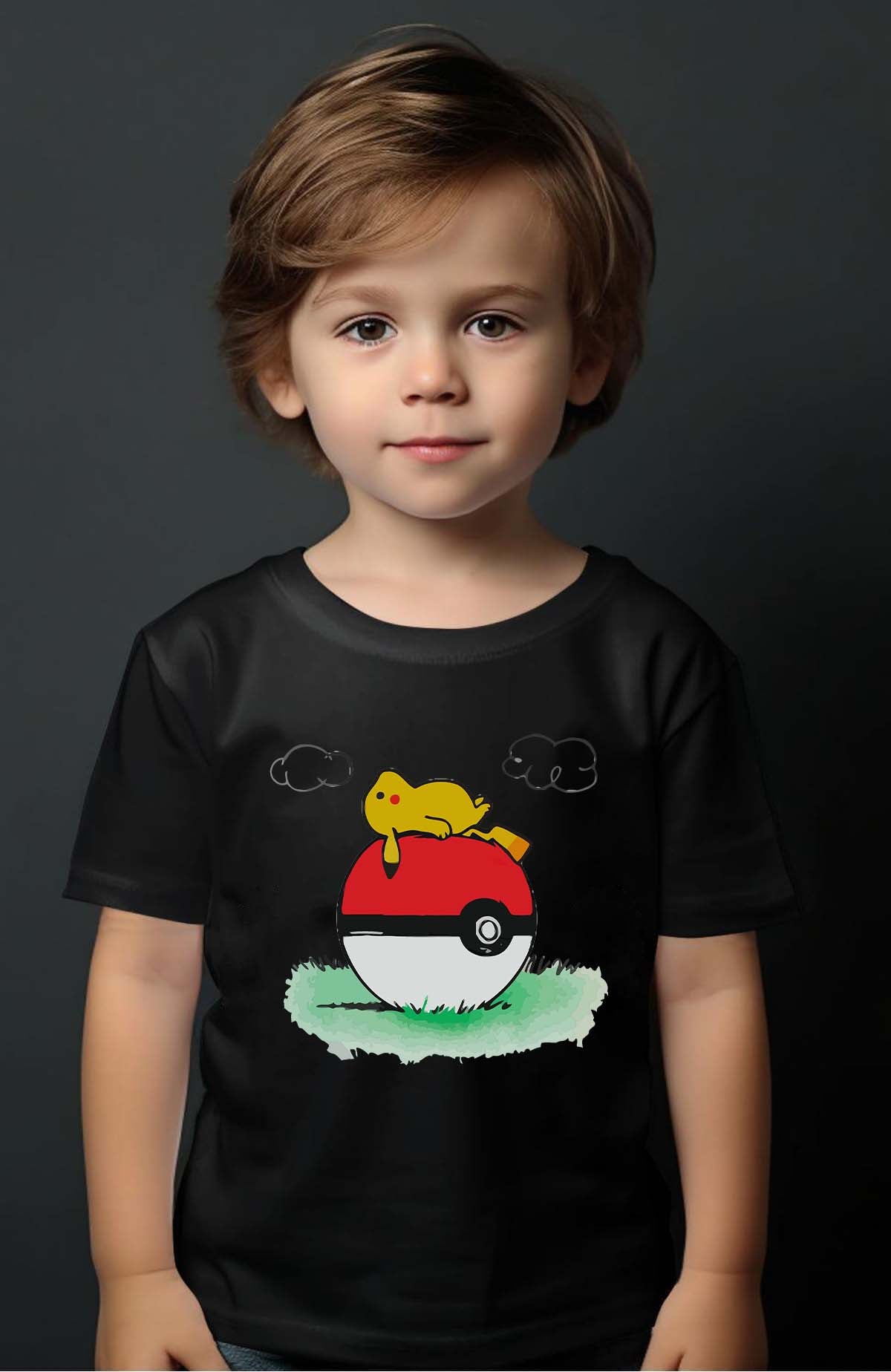 COULEUR:Noir|T-shirt Garçon | pokehouse Noir
