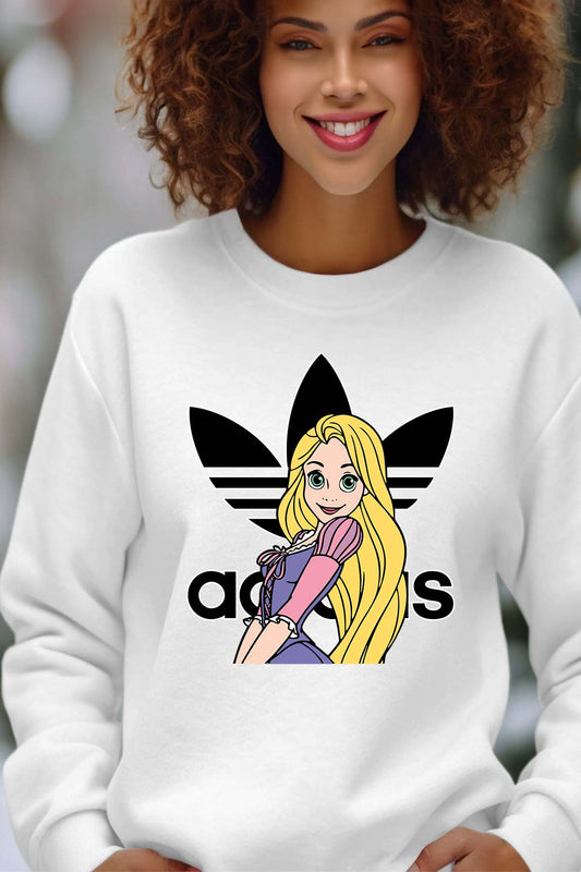 COULEUR:Blanc|Sweat Col Rond Femme | raiponse adidas Blanc