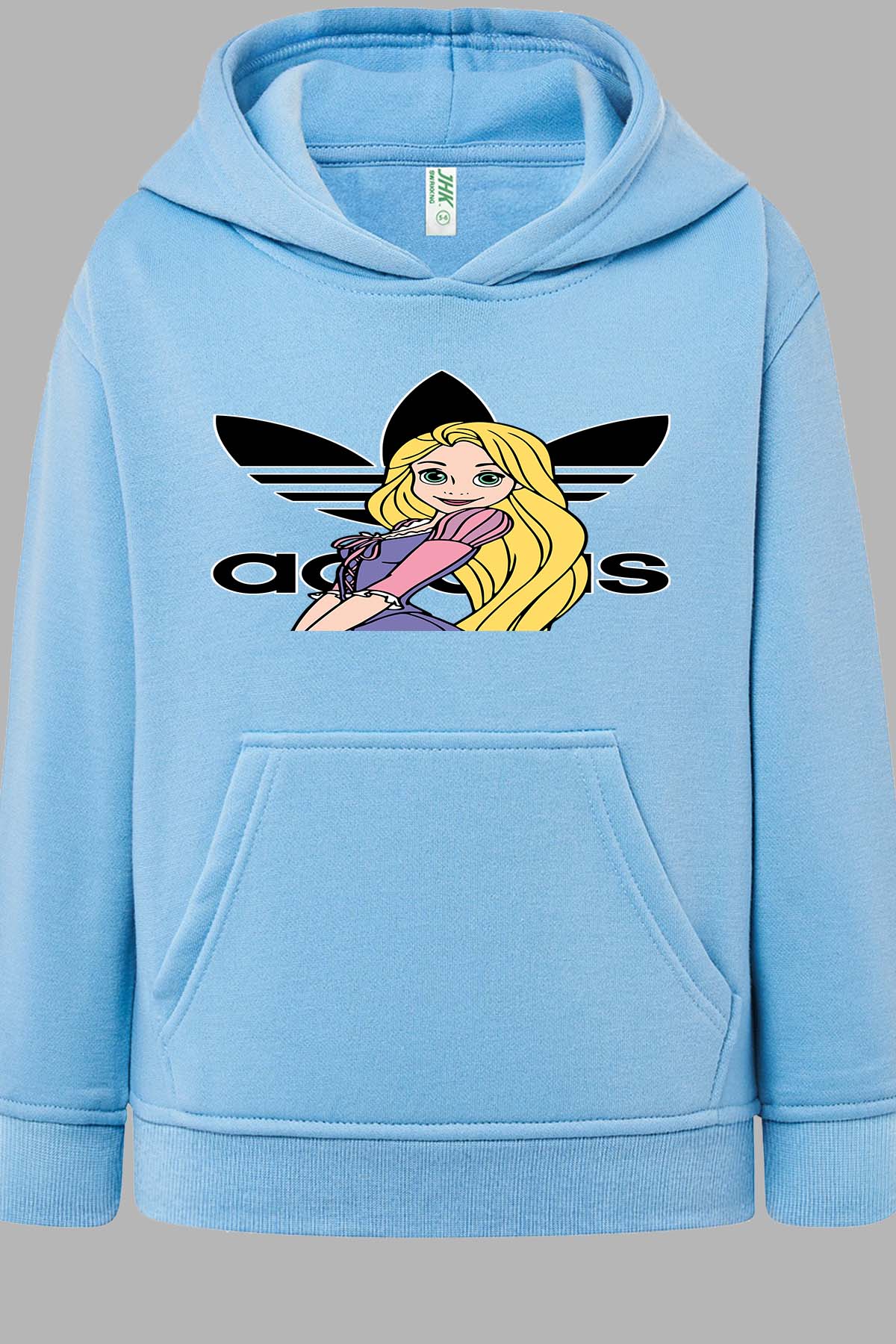 COULEUR:Bleu Ciel|Sweat Capuche Fille | raiponse adidas Bleu Ciel