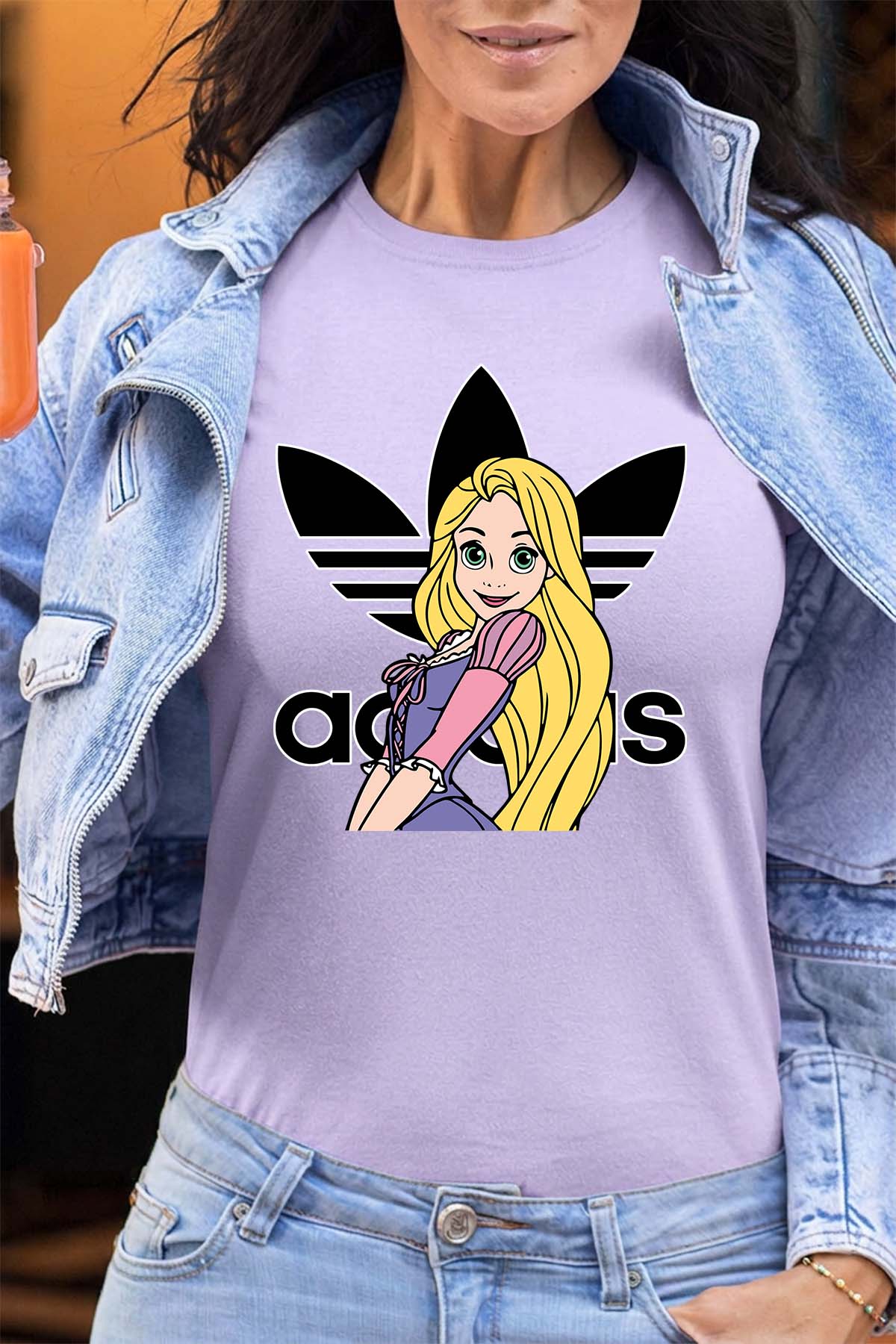 COULEUR:Violet|T-shirt Femme | raiponse adidas Violet