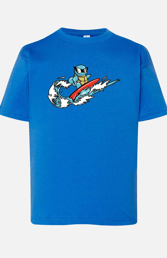 COULEUR:Bleu Roi|T-shirt Garçon | scarap Vague Bleu Roi