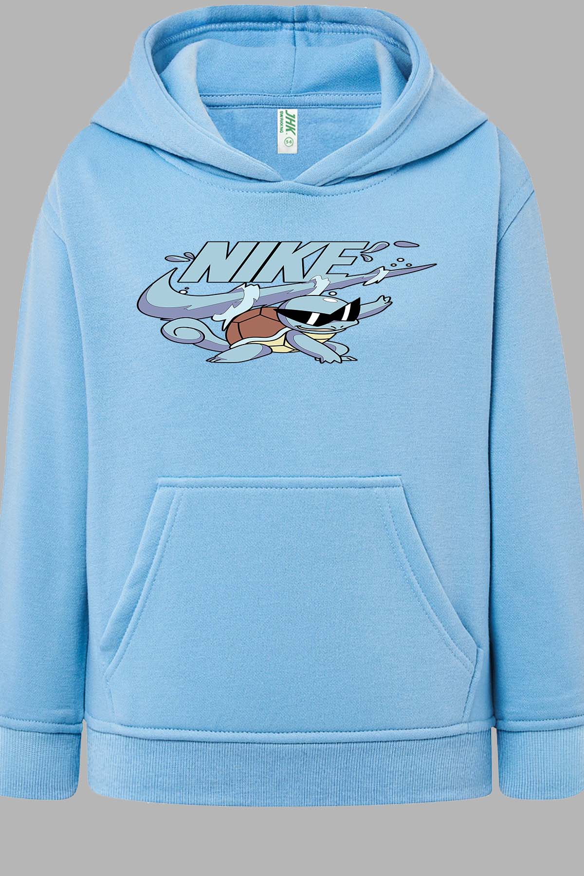 COULEUR:Bleu Ciel|Sweat Capuche Fille | scarattack Bleu Ciel