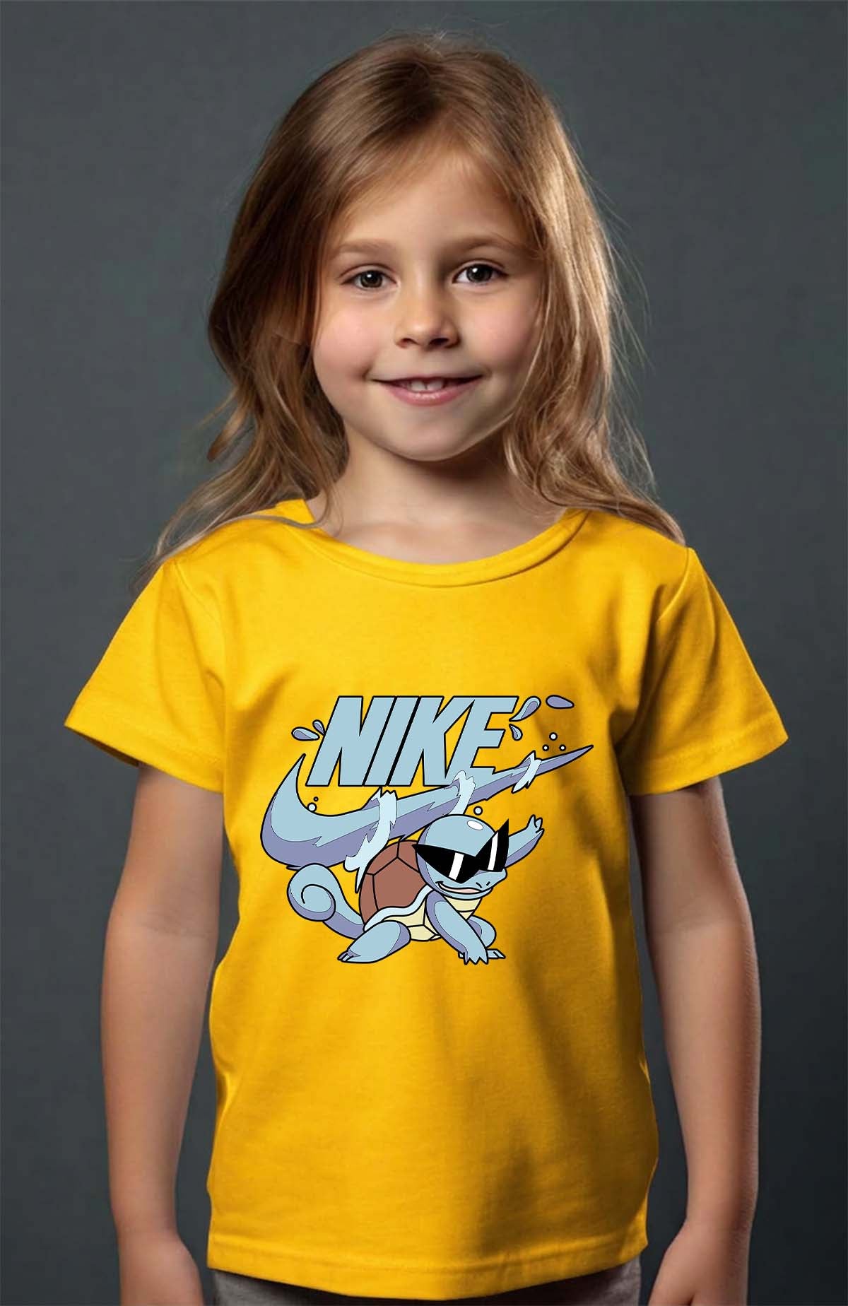 COULEUR:Jaune|T-shirt Fille | scarattack Jaune