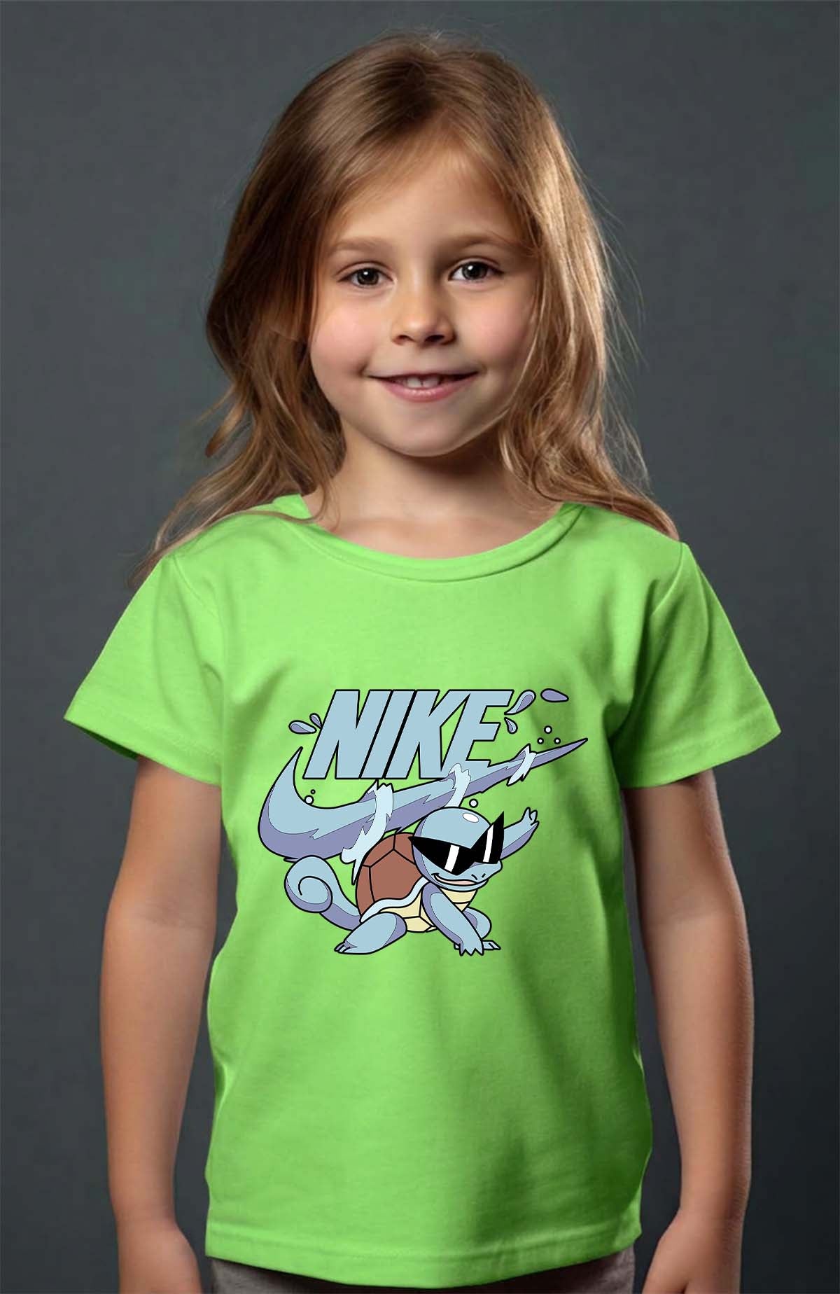 COULEUR:Vert Clair|T-shirt Fille | scarattack Vert Clair