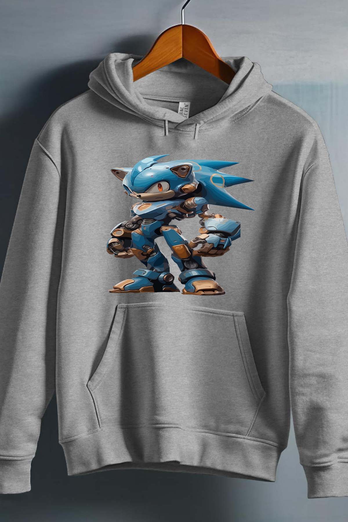 COULEUR:Gris|Sweat Capuche Homme | sonibot Gris