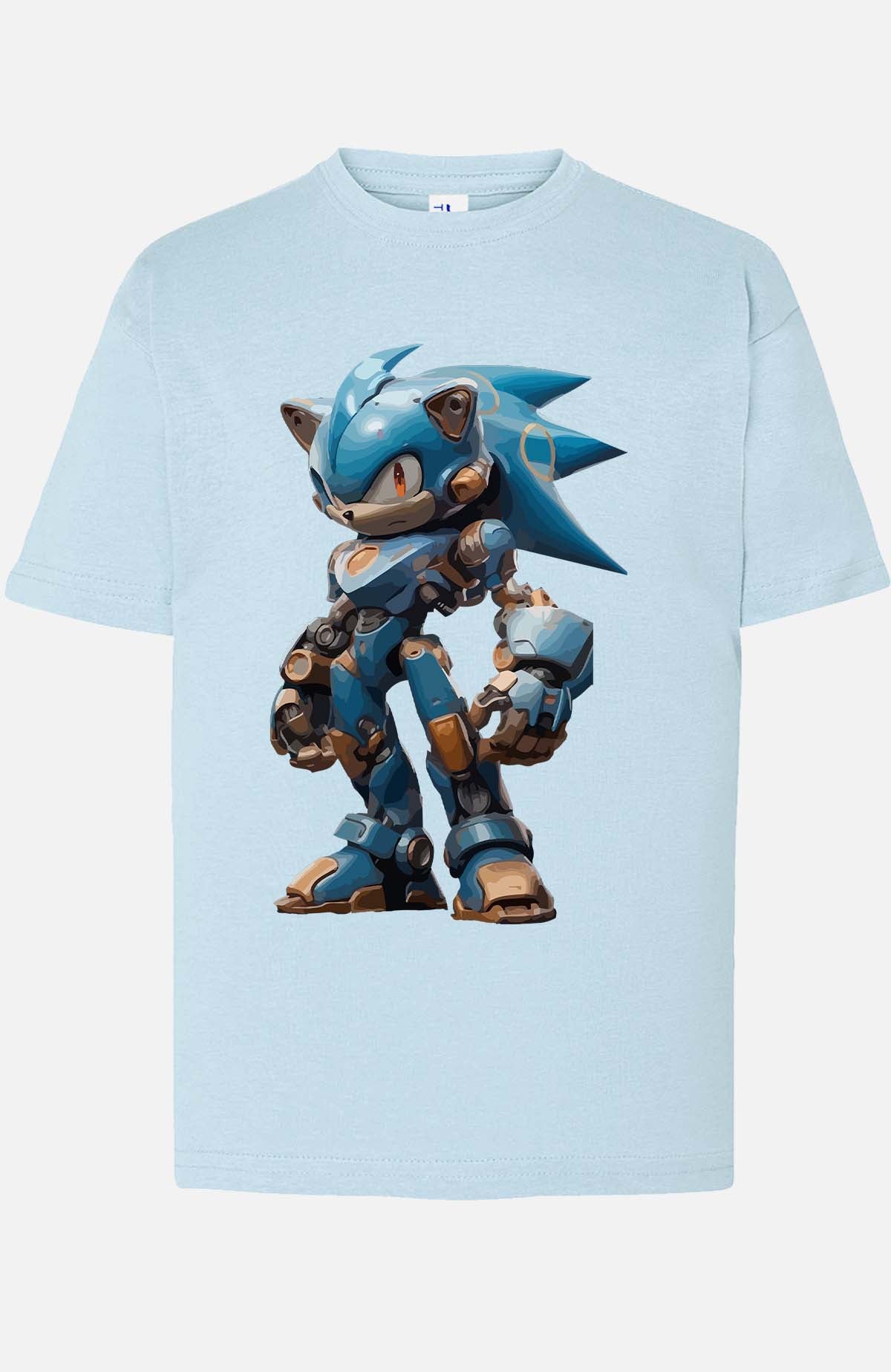 COULEUR:Bleu Ciel|T-shirt Garçon | sonibot Bleu Ciel