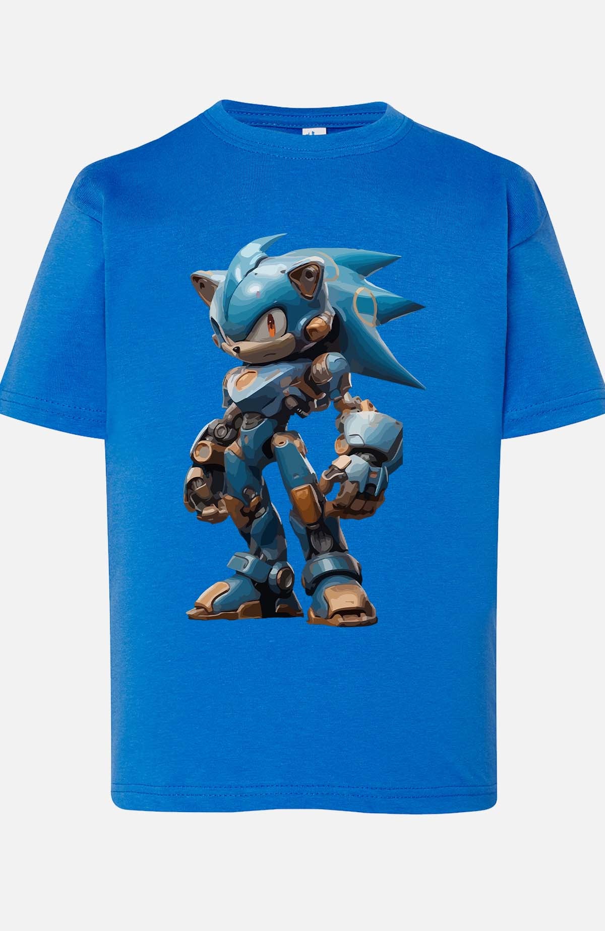 COULEUR:Bleu Roi|T-shirt Garçon | sonibot Bleu Roi