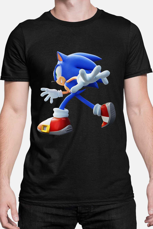COULEUR:Noir|T-shirt Homme | sonic Run Noir