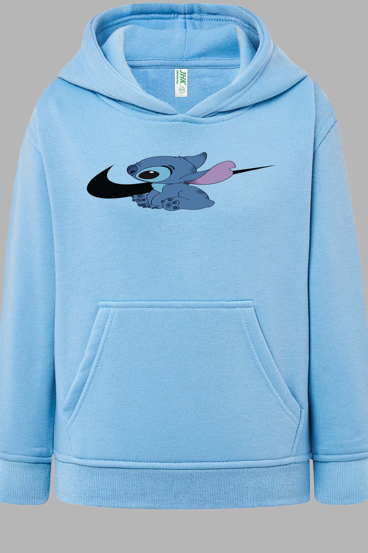 COULEUR:Bleu Ciel|Sweat Capuche Homme | stitch nike Bleu Ciel