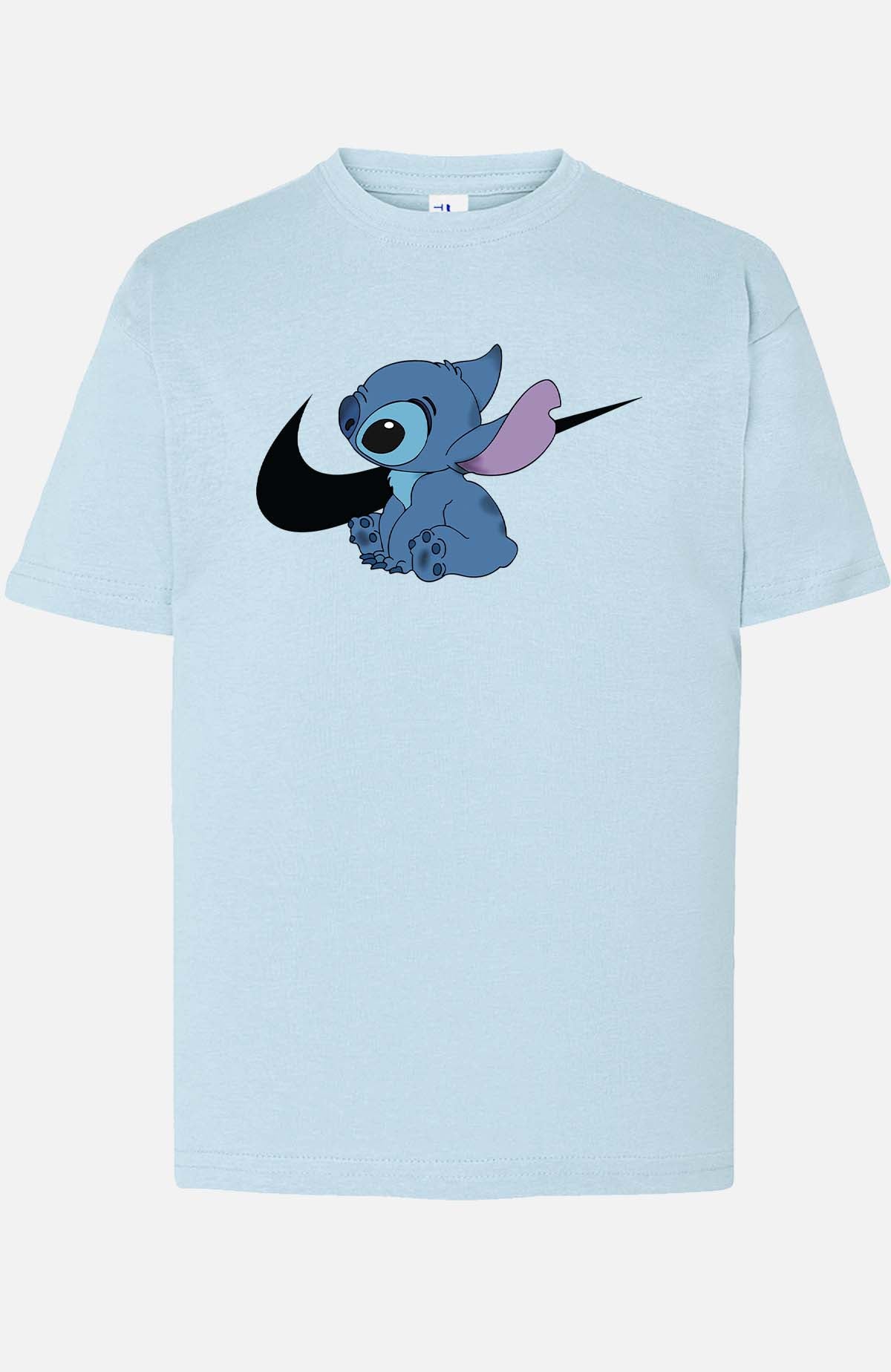 COULEUR:Bleu Ciel|T-shirt Garçon | stitch nike Bleu Ciel