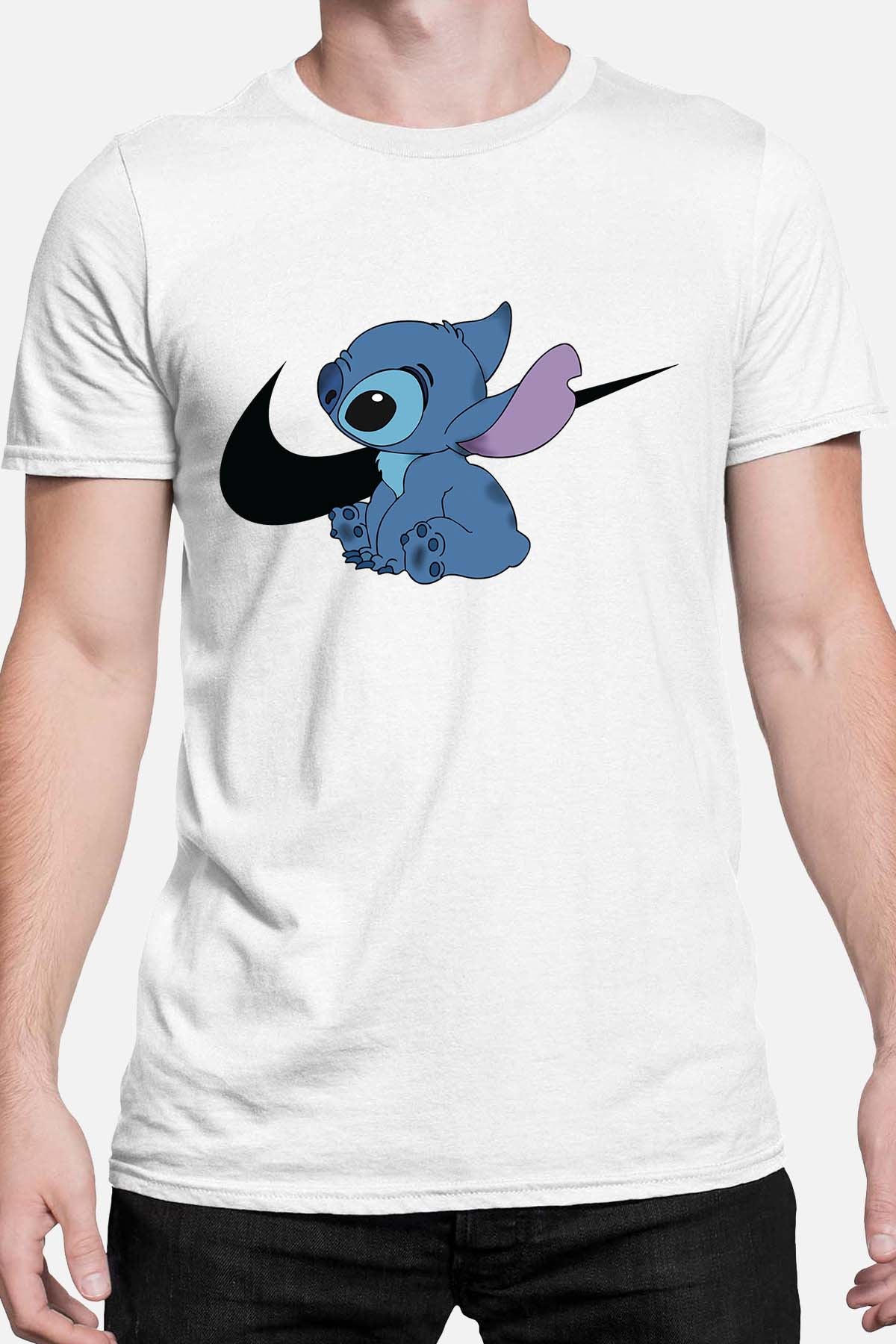 COULEUR:Blanc|T-shirt Homme | stitch nike Blanc