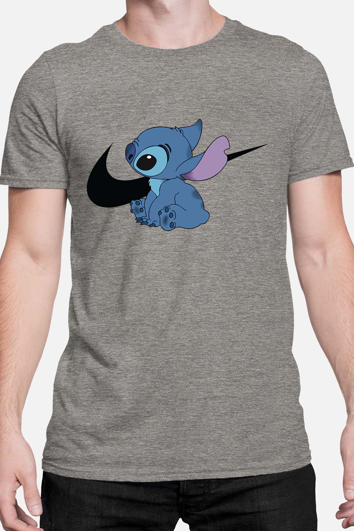 COULEUR:Gris|T-shirt Homme | stitch nike Gris