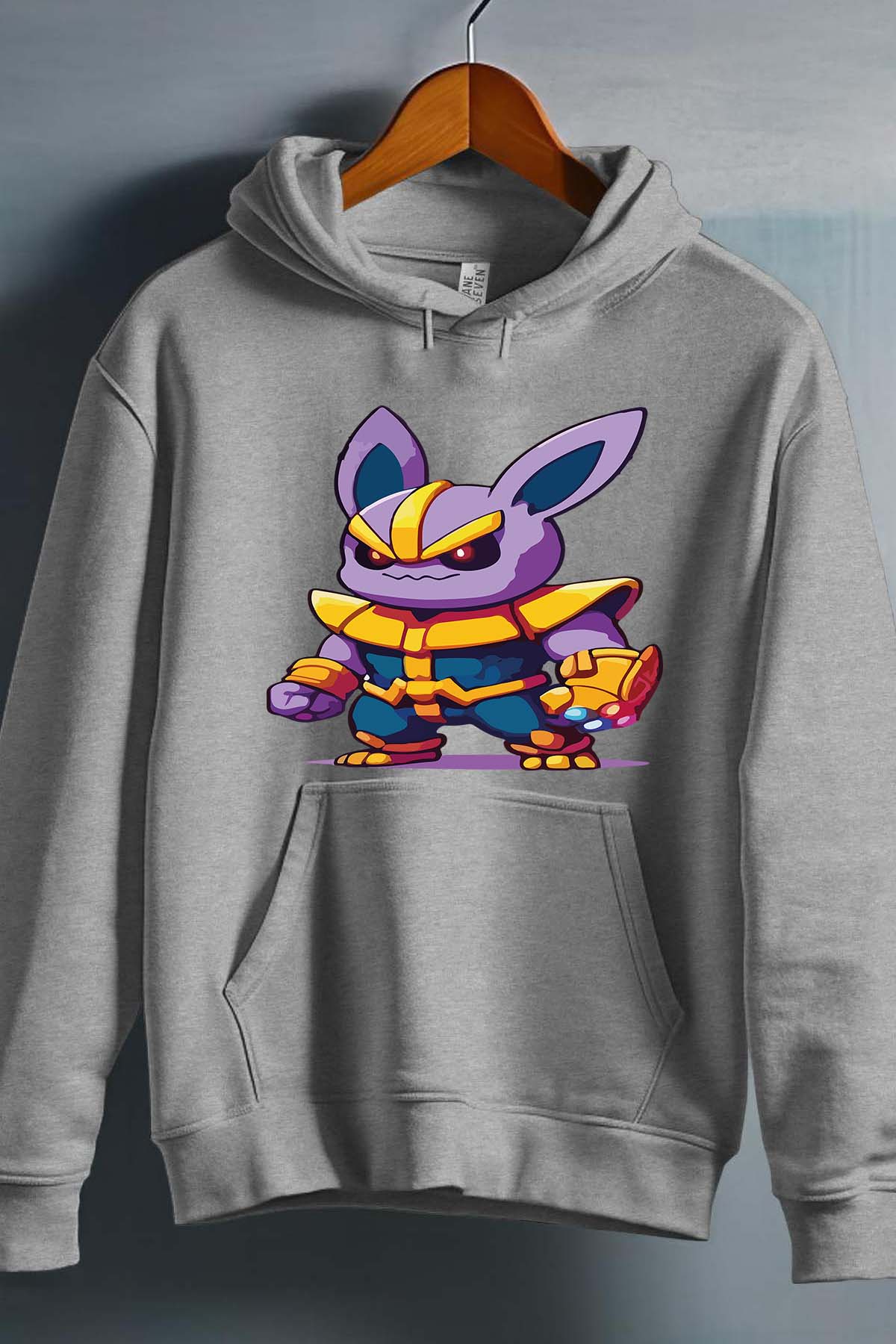 COULEUR:Gris|Sweat Capuche Garçon | thanpoke Gris