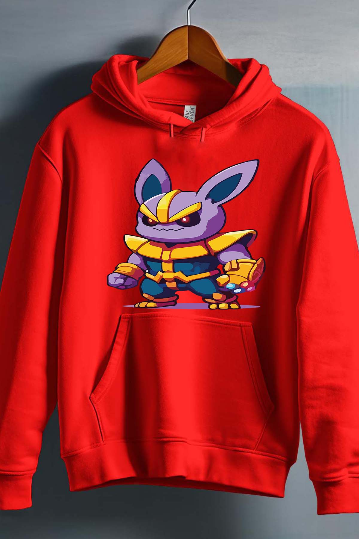 COULEUR:Rouge|Sweat Capuche Garçon | thanpoke Rouge