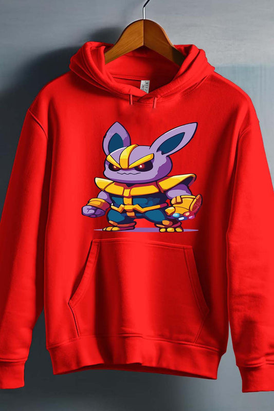 COULEUR:Rouge|Sweat Capuche Homme | thanpoke Rouge