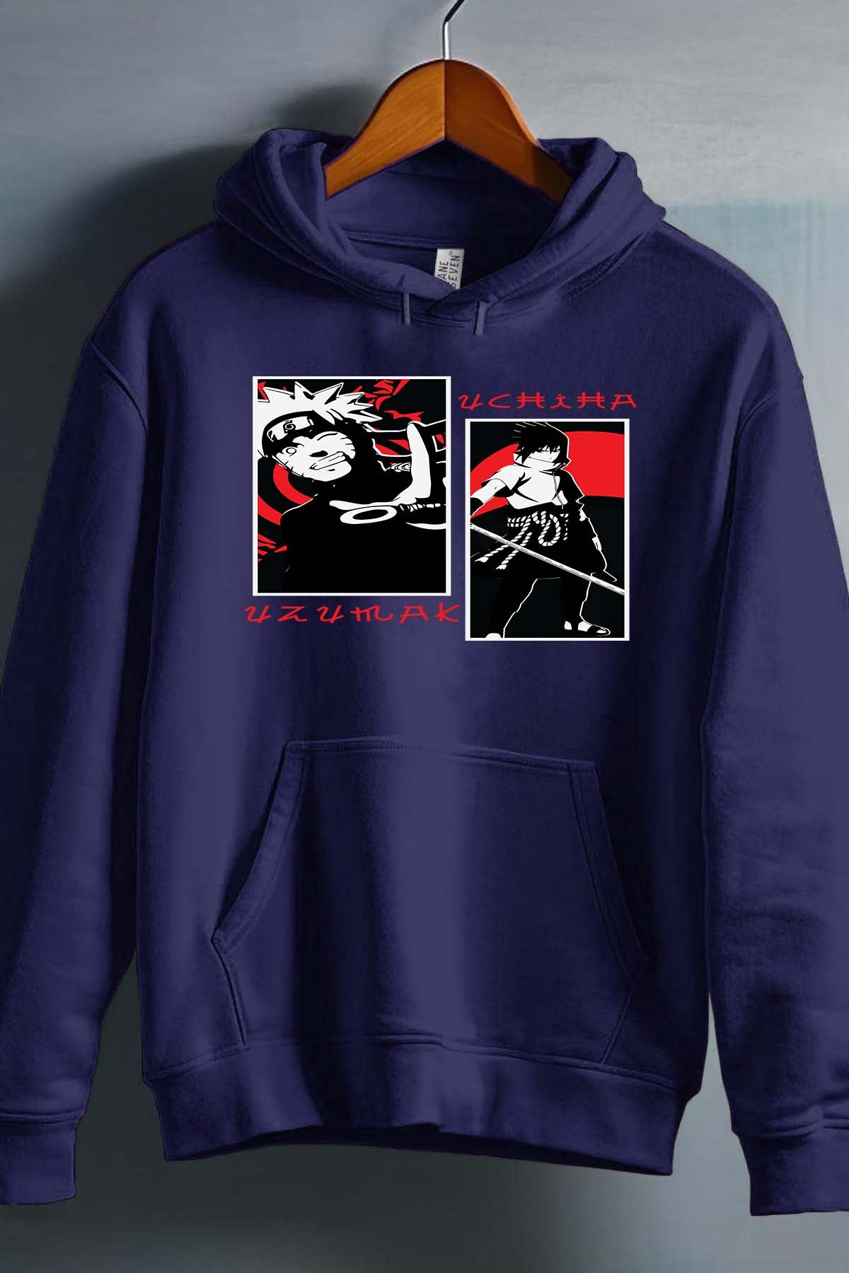 COULEUR:Marine|Sweat Capuche Garçon | uzu & uchiha Marine