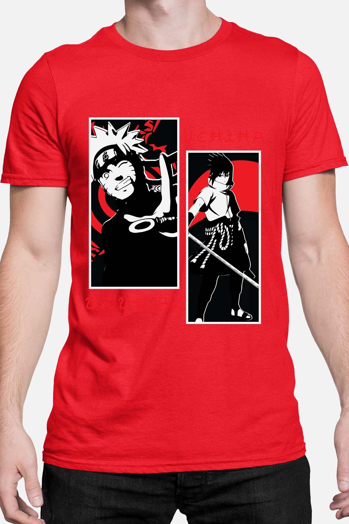 COULEUR:Rouge|T-shirt Homme | uzu & uchiha Rouge