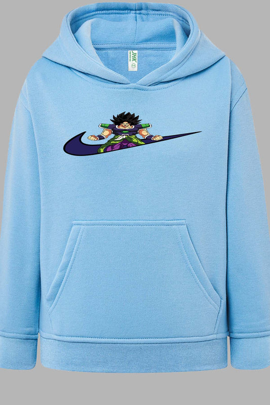 COULEUR:Bleu Ciel|Sweat Capuche Homme | virgule DBZ 150 Bleu Ciel