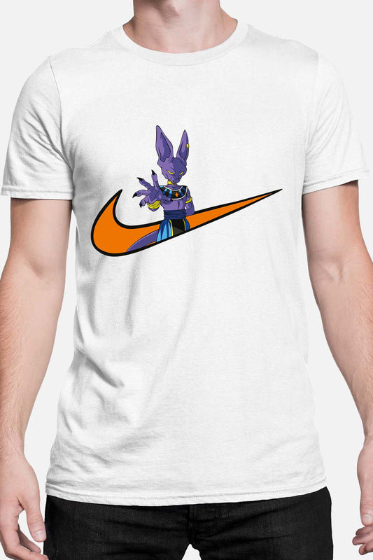 COULEUR:Blanc|T-shirt Homme | virgule birus dbz Blanc