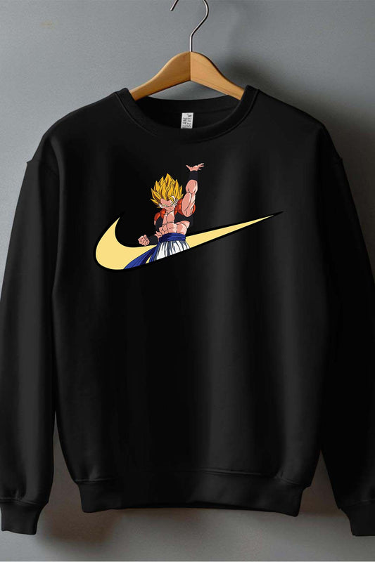 COULEUR:Noir|Sweat Col Rond Garçon | virgule gogata 2 Noir