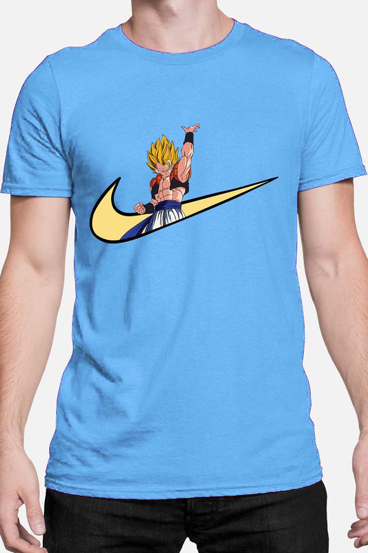 COULEUR:Bleu Ciel|T-shirt Homme | virgule gogata 2 Bleu Ciel