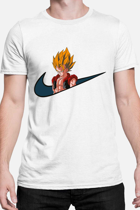 COULEUR:Blanc|T-shirt Homme | virgule gogeta Blanc