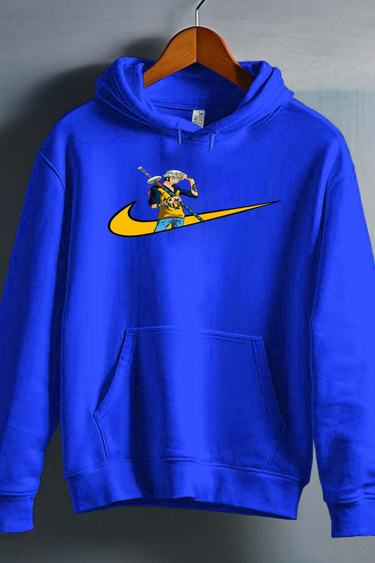 COULEUR:Bleu Roi|Sweat Capuche Homme | virgule one piece Bleu Roi