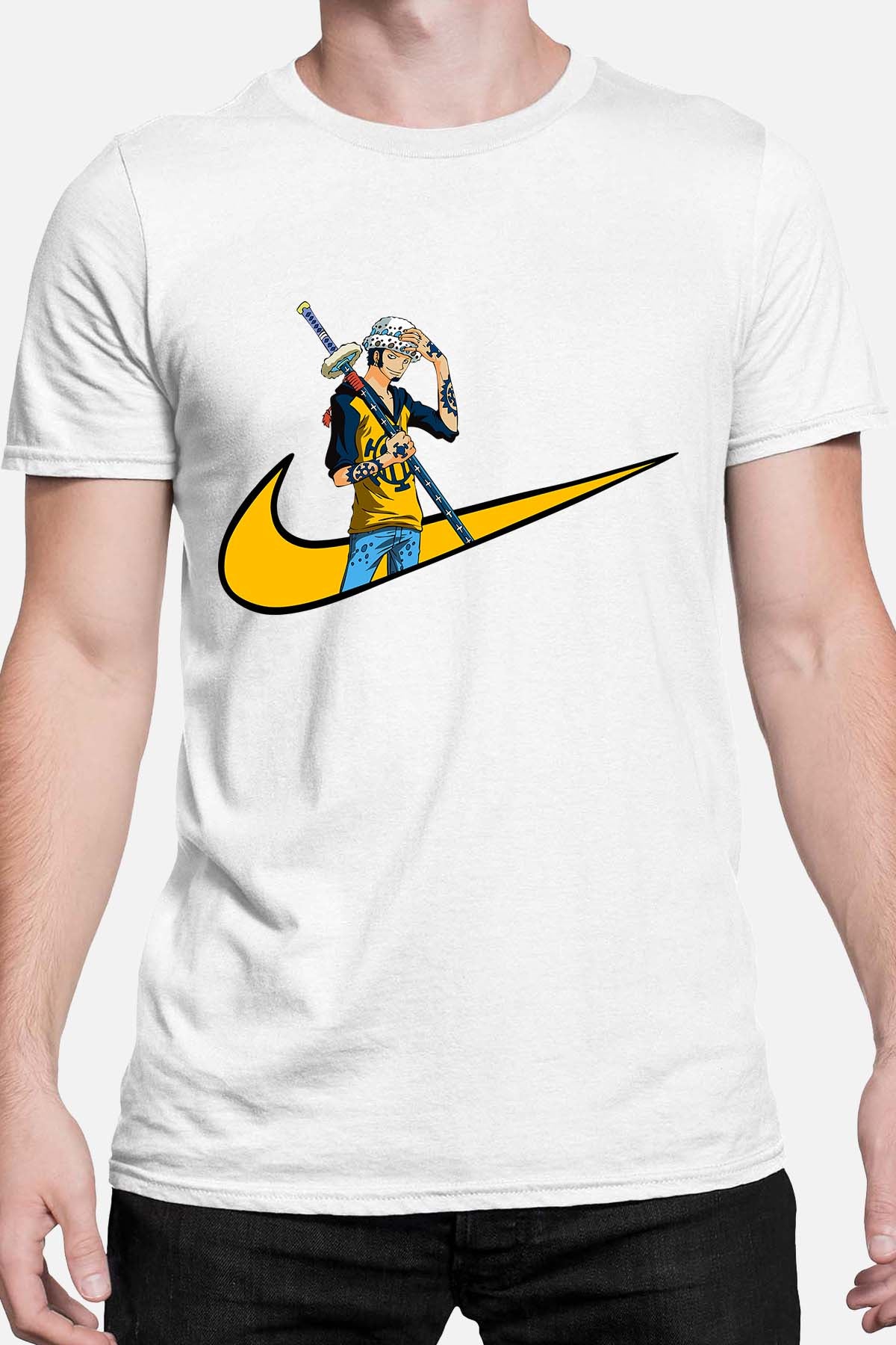 COULEUR:Blanc|T-shirt Homme | virgule one piece Blanc
