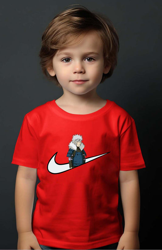 COULEUR:Rouge|T-shirt Garçon | virgule perso naruto 11 Rouge