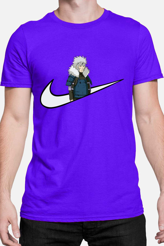 COULEUR:Bleu Roi|T-shirt Homme | virgule perso naruto 11 Bleu Roi