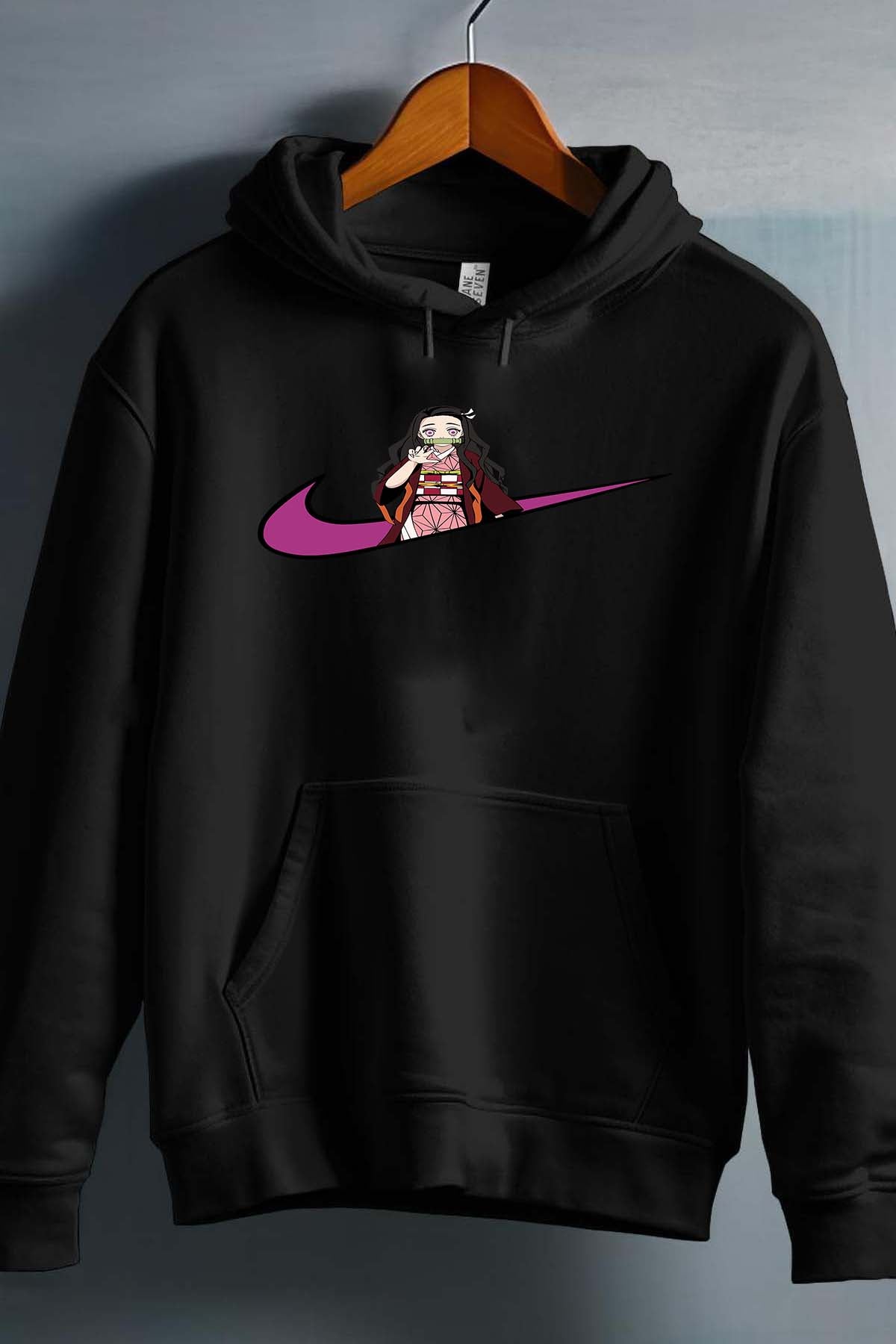 COULEUR:Noir|Sweat Capuche Garçon | virgule perso naruto 250 Noir