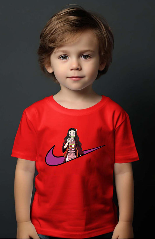 COULEUR:Rouge|T-shirt Garçon | virgule perso naruto 250 Rouge