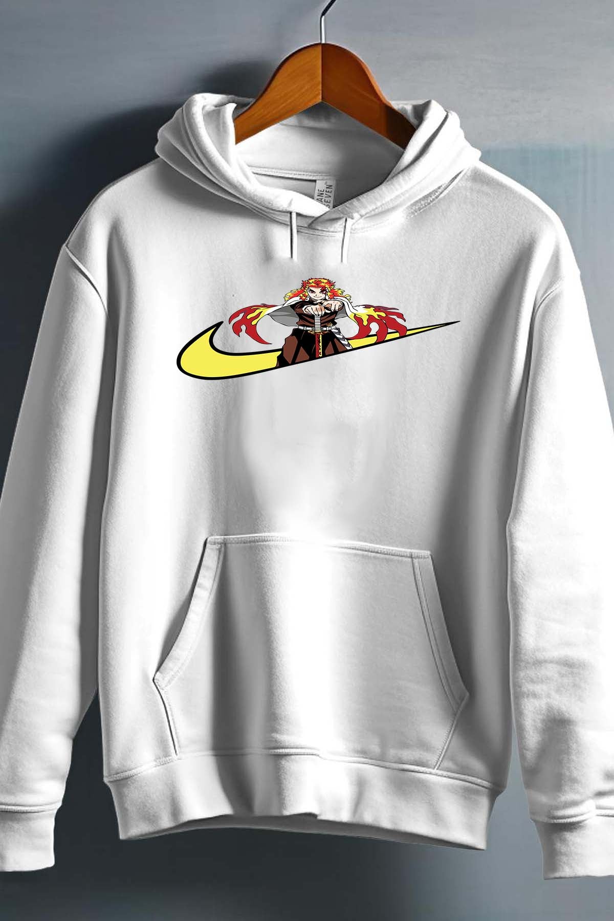 COULEUR:Blanc|Sweat Capuche Garçon | virgule perso naruto 3 Blanc